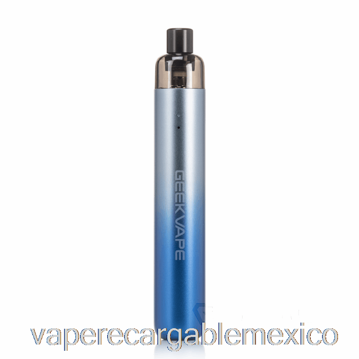 Vape Recargable Geek Vape Wenax Sc Kit De Inicio Azul Cielo